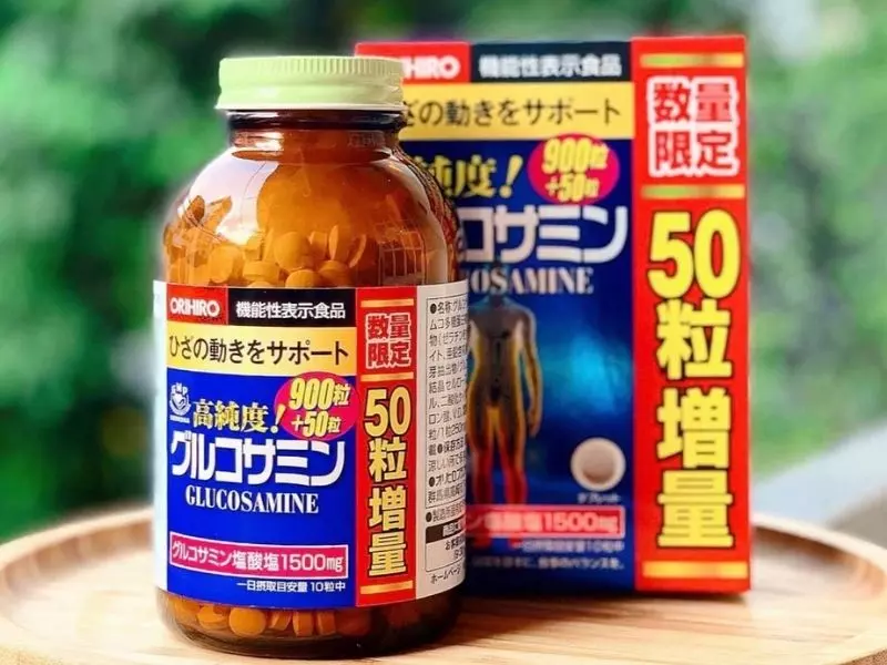 lucosamine Orihiro giúp tái tạo và phục hồi sụn khớp